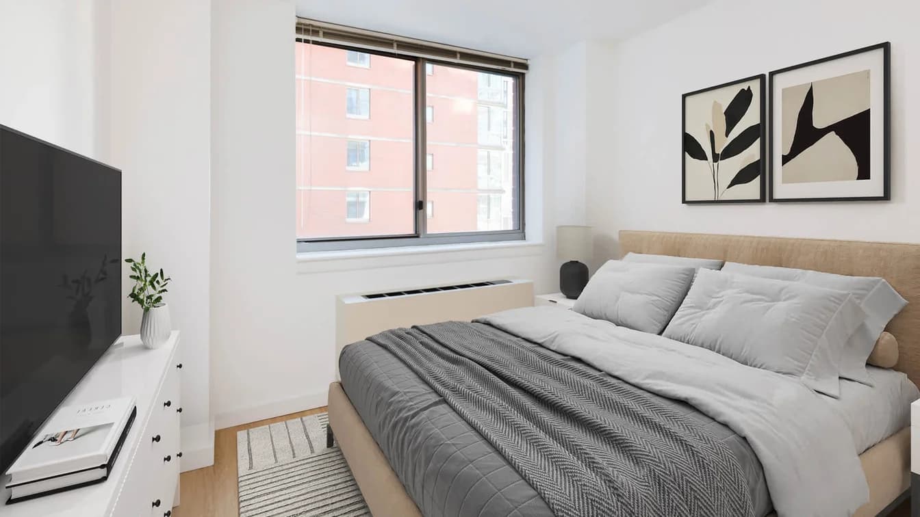 400 West 37 Street #8Y, Manhattan, NY 10018 apartment_bedroom_room 1