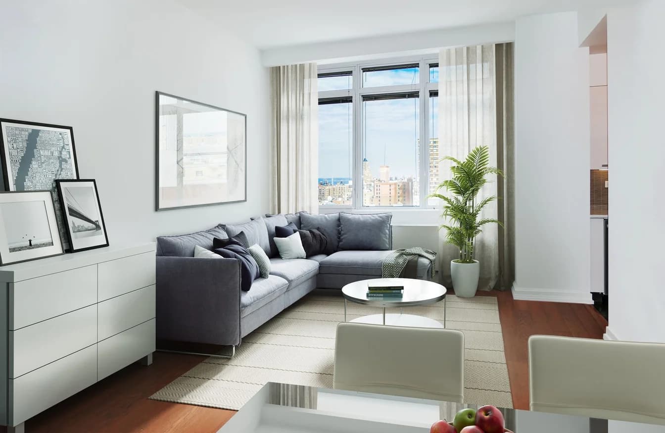 250 West 93 Street #15B, Manhattan, NY 10025 apartment_living_room 1