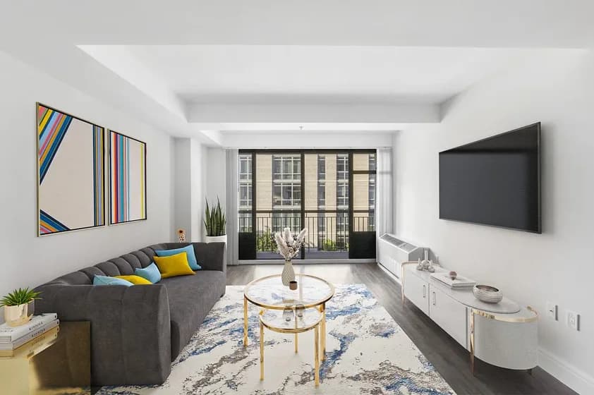 354 East 91 Street #0802, Manhattan, NY 10128 apartment_living_room 1