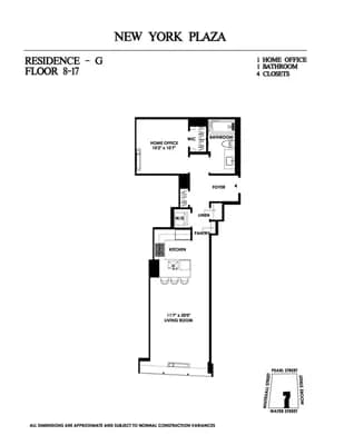 2 Water Street #9G, Manhattan, NY 10041 - Image 1