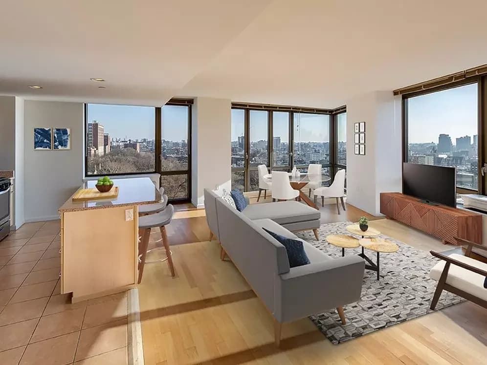 1 Morningside Drive #1608, Manhattan, NY 10025 apartment_living_room 1