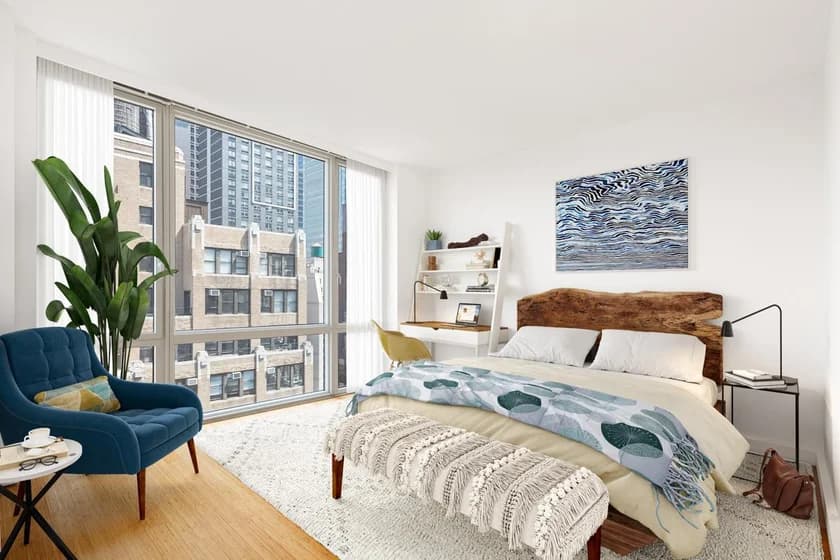 320 W 38 St #2445, Manhattan, NY 10018 apartment_bedroom_room 1