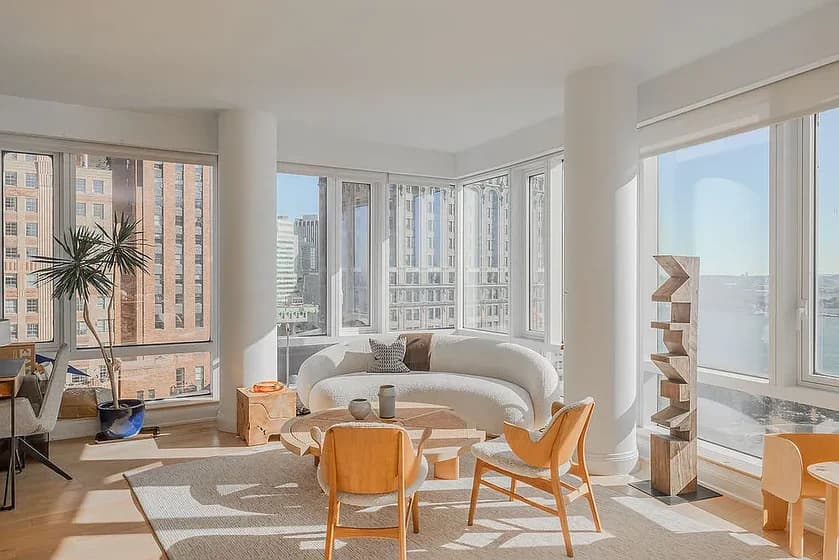 70 Little West Street #30-E, Manhattan, NY 10280 apartment_living_room 1