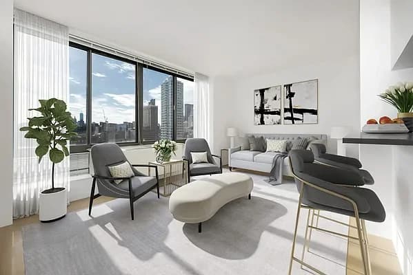 222 East 34 Street #2119, Manhattan, NY 10016 apartment_living_room 1