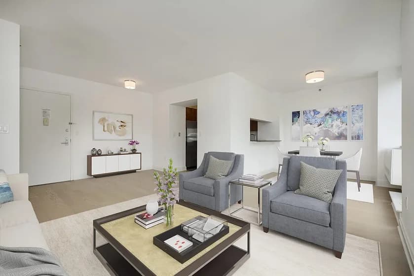 222 East 34 Street #2423, Manhattan, NY 10016 apartment_living_room 1