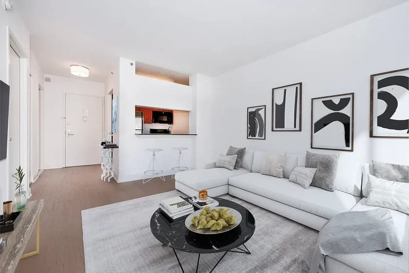 222 E 34 St #908, Manhattan, NY 10016 apartment_living_room 1