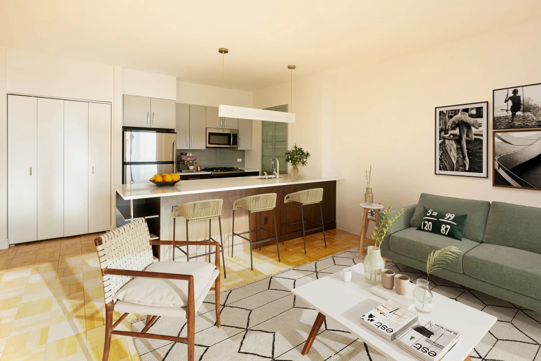 552 West 30 Street #21G, Manhattan, NY 10001 apartment_living_room 1