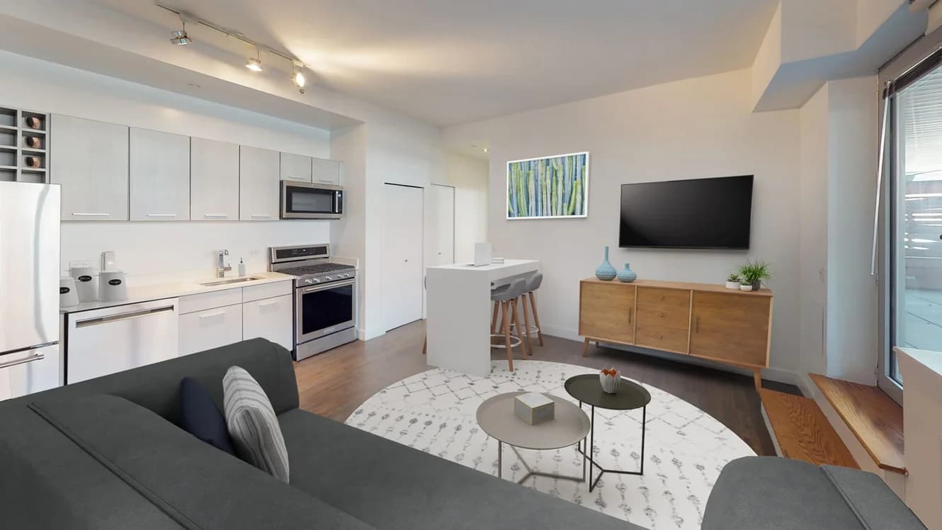 808 Columbus Avenue #12P, Manhattan, NY 10025 apartment_living_room 1