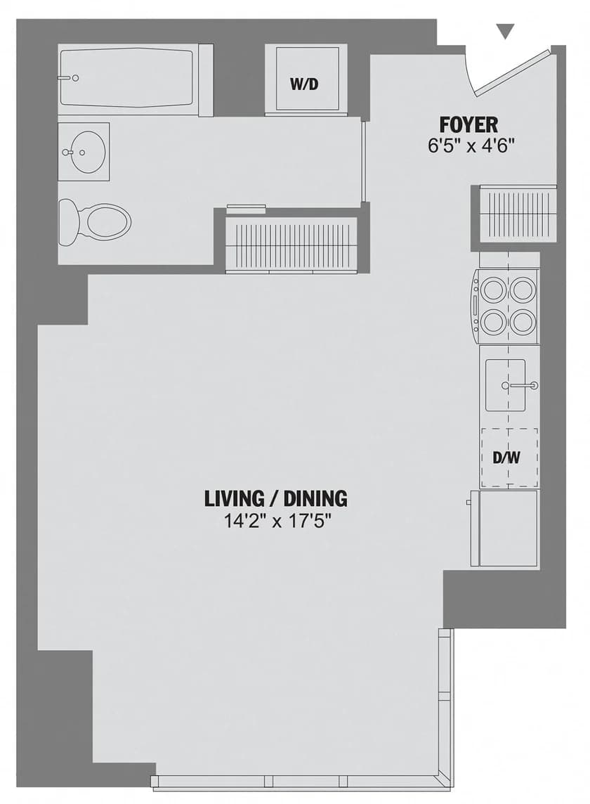 885 Avenue Of The Americas #CN-22D, Manhattan, NY 10001 apartment_floor_plan 1