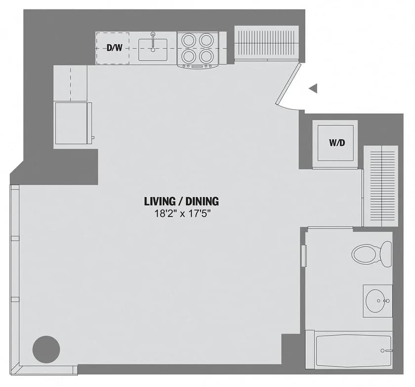 885 Avenue Of The Americas #CN-23A, Manhattan, NY 10001 apartment_floor_plan 1
