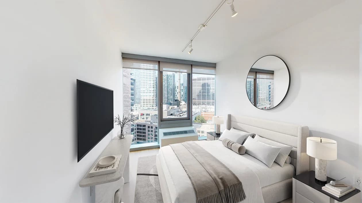 Mercedes House 550 West 54 Street #1245, Manhattan, NY 10019 apartment_bedroom_room 1