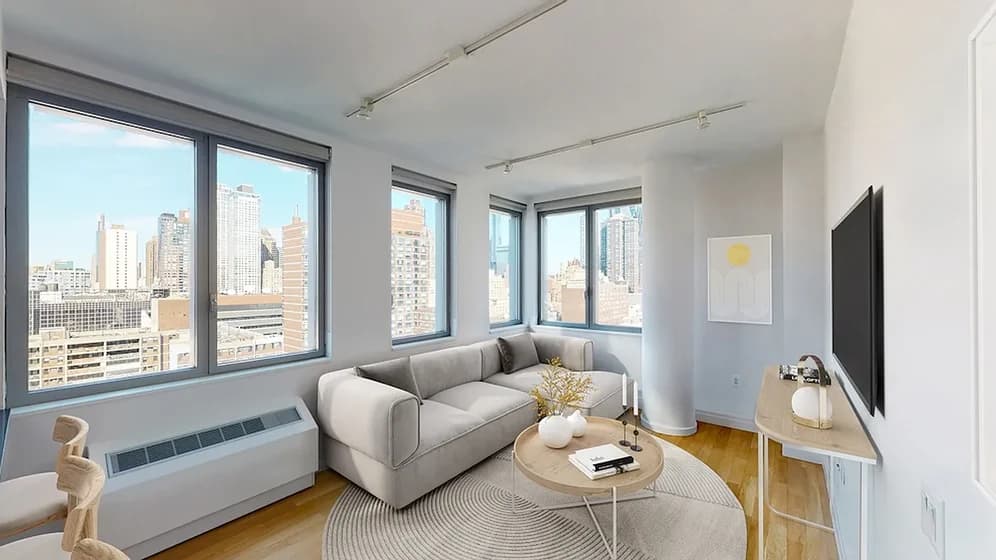 Mercedes House 550 West 54 Street #2113, Manhattan, NY 10019 apartment_living_room 1