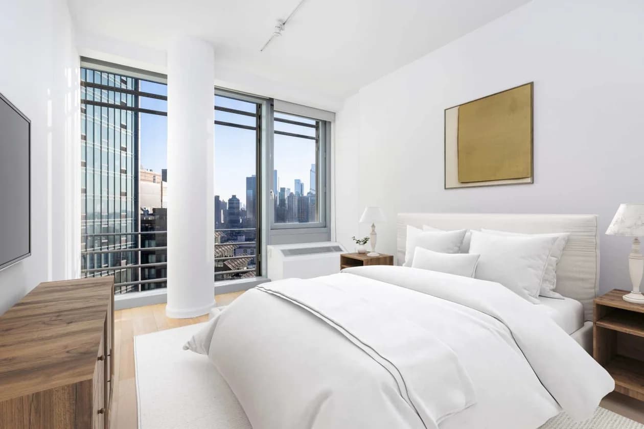 Mercedes House 550 West 54 Street #22T, Manhattan, NY 10019 apartment_bedroom_room 1