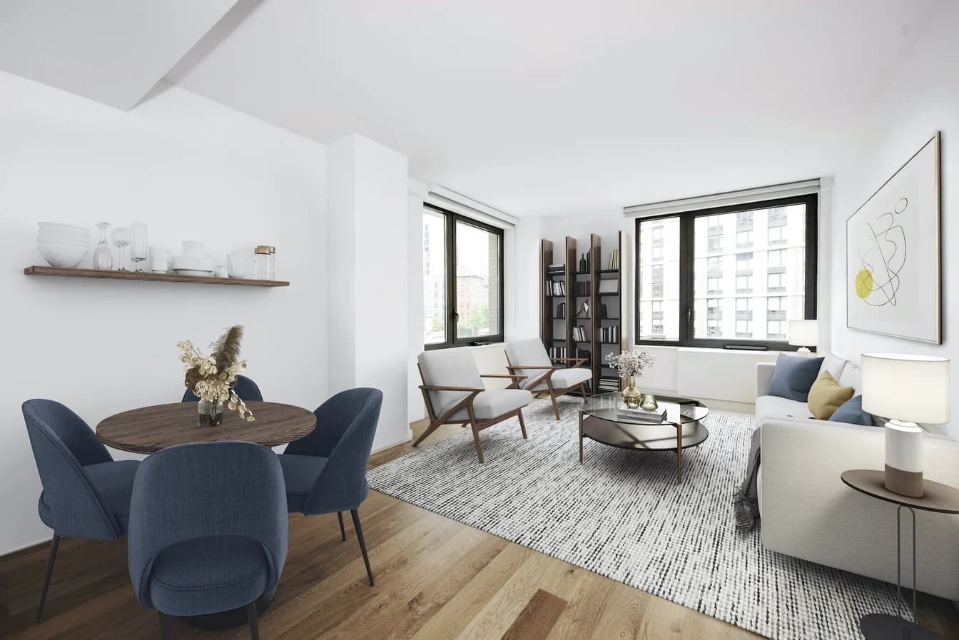 411 West 35 Street #6-L, Manhattan, NY 10018 apartment_living_room 1