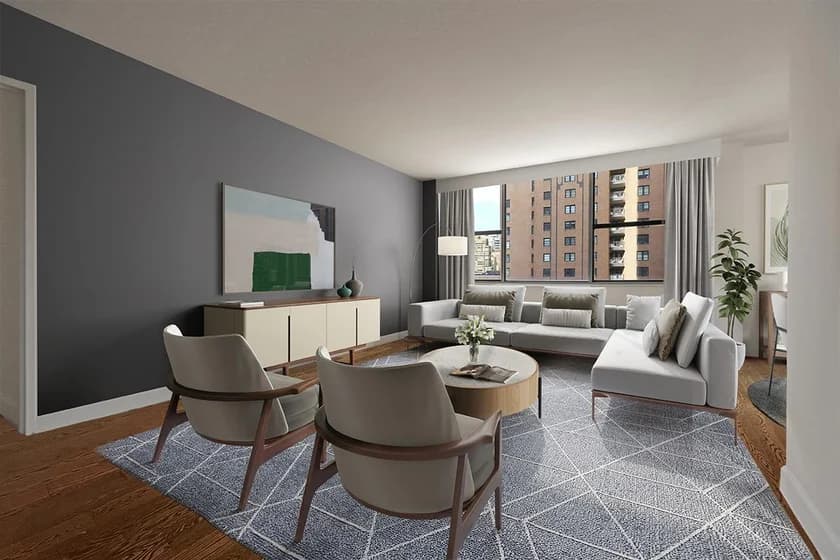 160 West 62 Street #6799, Manhattan, NY 10023 apartment_living_room 1