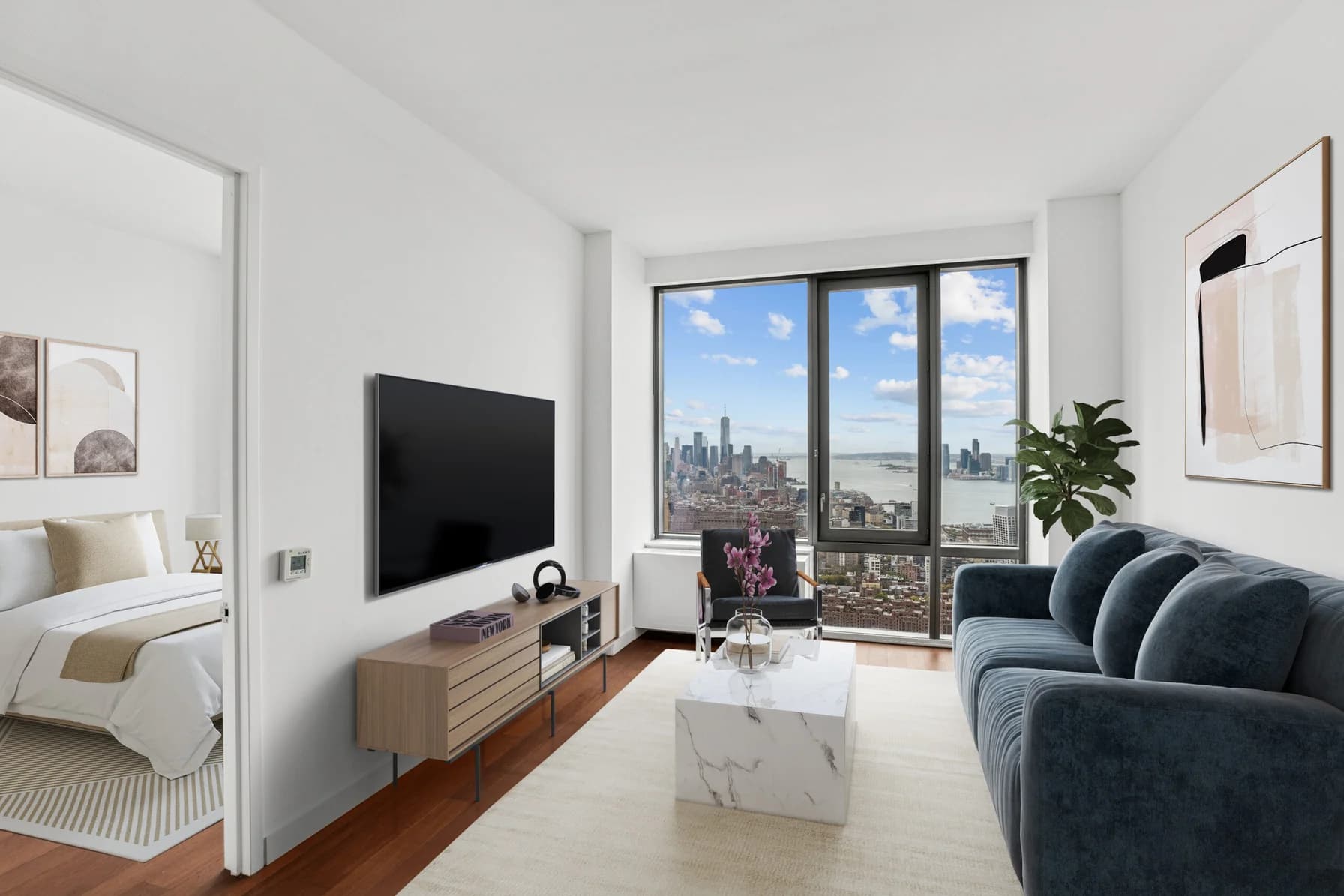 435 West 31 Street #0-50E, Manhattan, NY 10001 apartment_living_room 1