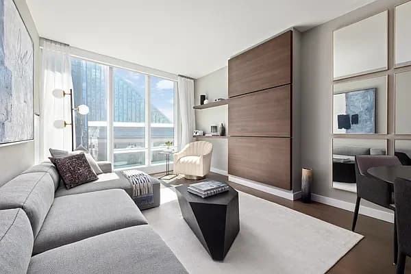 400 West 61 Street #0310, Manhattan, NY 10023 apartment_living_room 1