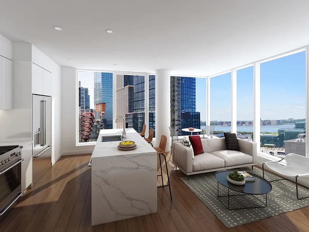 515 West 36 Street #19D, Manhattan, NY 10018 apartment_living_room 1