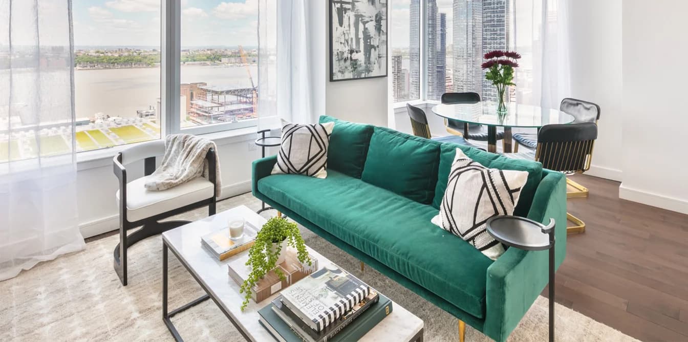 513 West 36 Street #36J, Manhattan, NY 10018 apartment_living_room 1