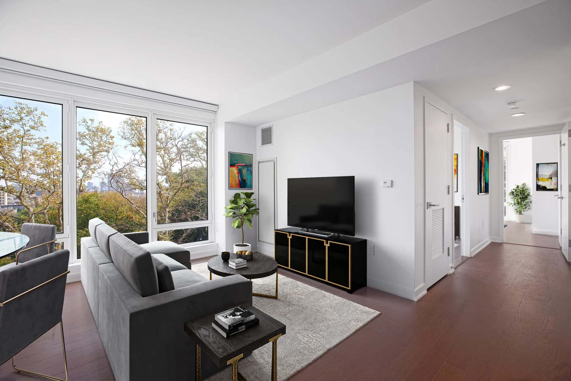 Enclave at the Cathedral 400 West 113 Street #630, Manhattan, NY 10025 apartment_living_room 1