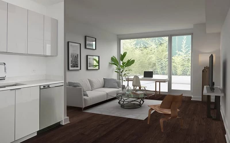 Enclave at the Cathedral 400 West 113 Street #w-104, Manhattan, NY 10025 apartment_living_room 1