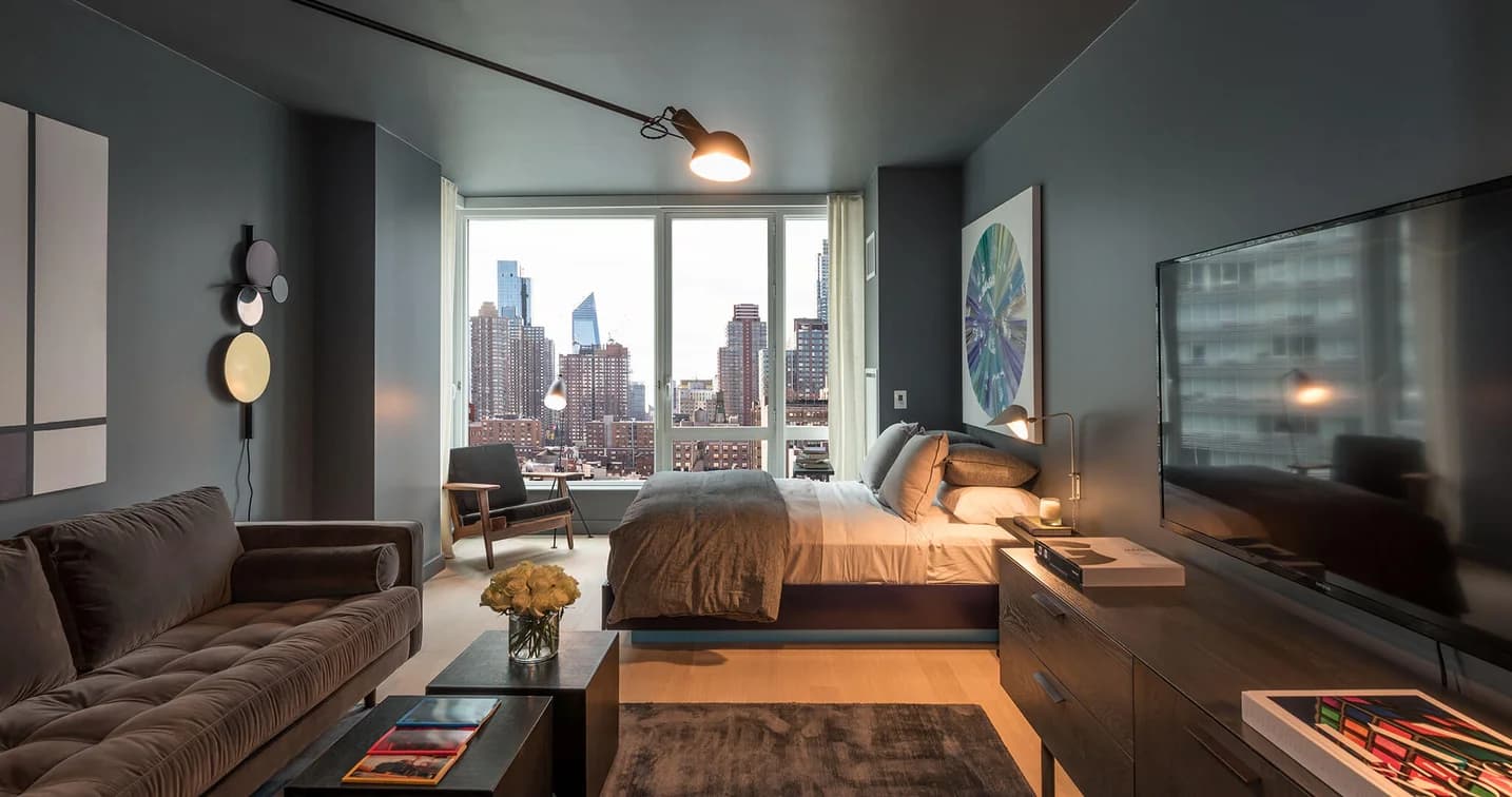 525 West 52 Street #14GS, Manhattan, NY 10019 apartment_bedroom_room 1