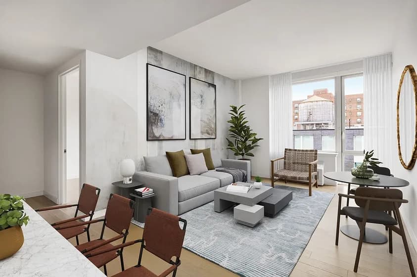 433 East 13 Street #8ES, Manhattan, NY 10009 apartment_living_room 1