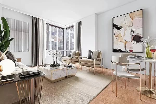 200 East 39 Street #14A, Manhattan, NY 10016 apartment_living_room 1
