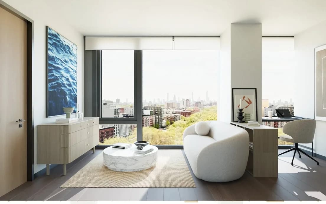 410 West 126 Street #1605, Manhattan, NY 10027 apartment_living_room 1