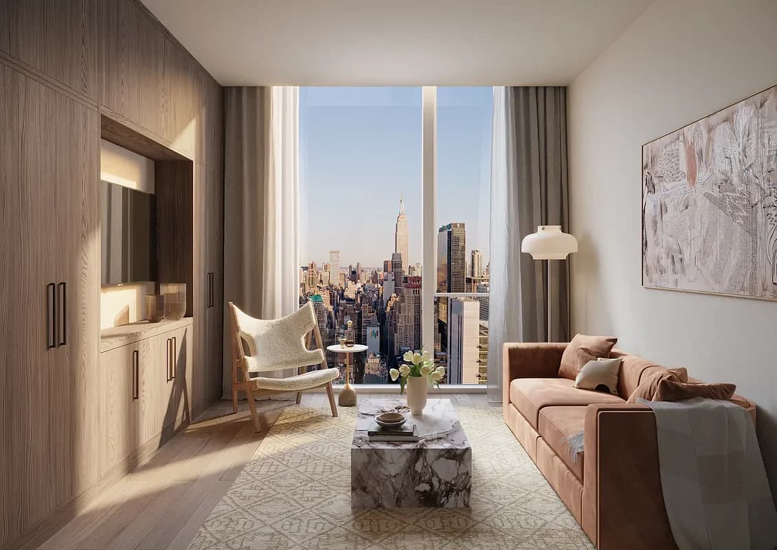 455 10 Avenue #64A, Manhattan, NY 10018 apartment_living_room 1