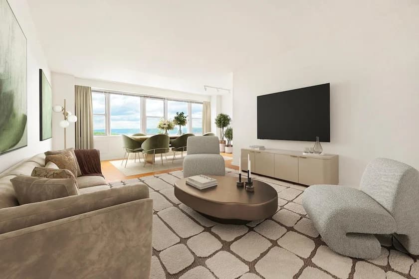 600 West 246 Street #2317, The Bronx, NY 10471 apartment_living_room 1
