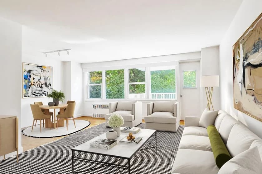 600 West 246 Street #9131, The Bronx, NY 10471 apartment_living_room 1
