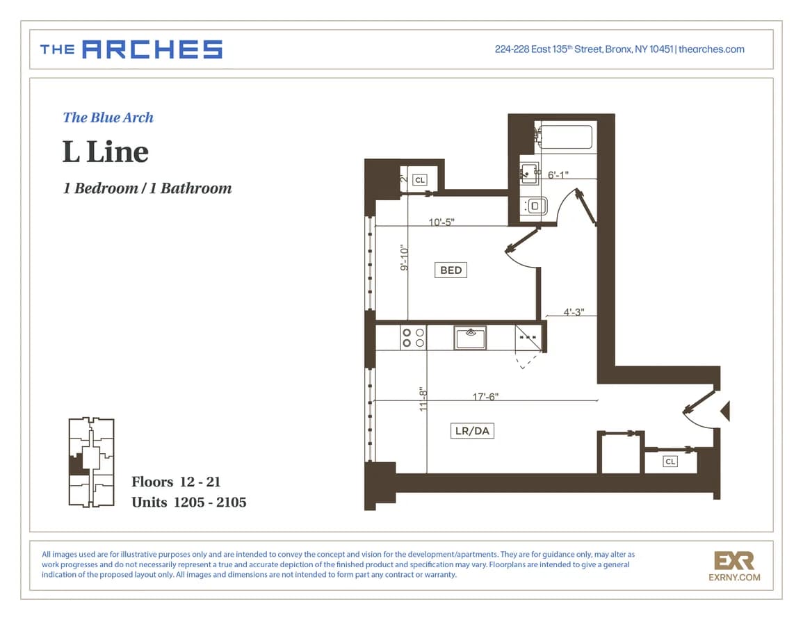 224 East 135 Street #2005-S, Bronx, NY 10451