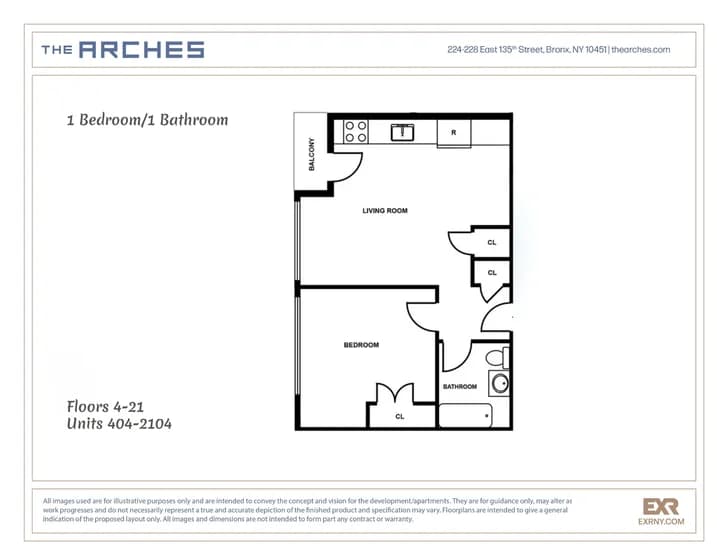 224 East 135 Street #904-N, Bronx, NY 10451