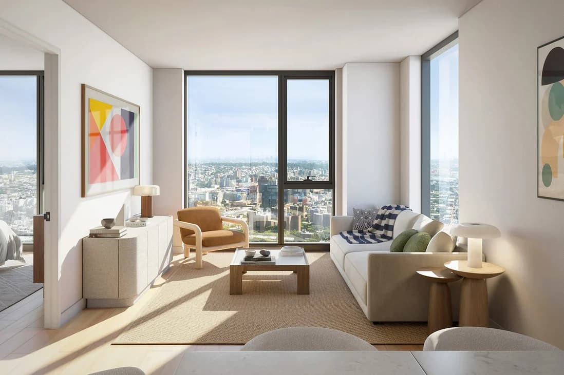 55 Willoughby Street #32E, Brooklyn, NY 11201 apartment_living_room 1