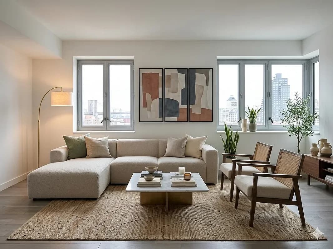 107 Columbia Heights #10Q, Brooklyn, NY 11201 apartment_living_room 1