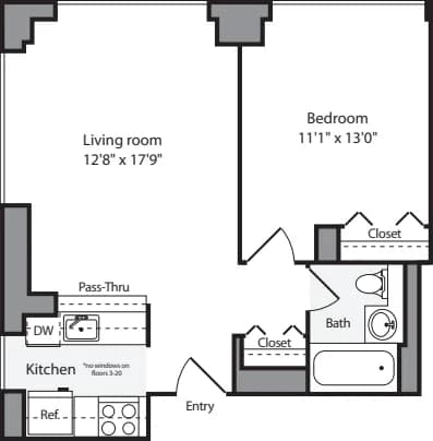 180 Montague Street #15B, Brooklyn, NY 11201
