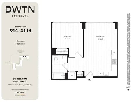 67 Prince Street #2314, Brooklyn, NY 11201