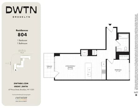 67 Prince Street #804, Brooklyn, NY 11201