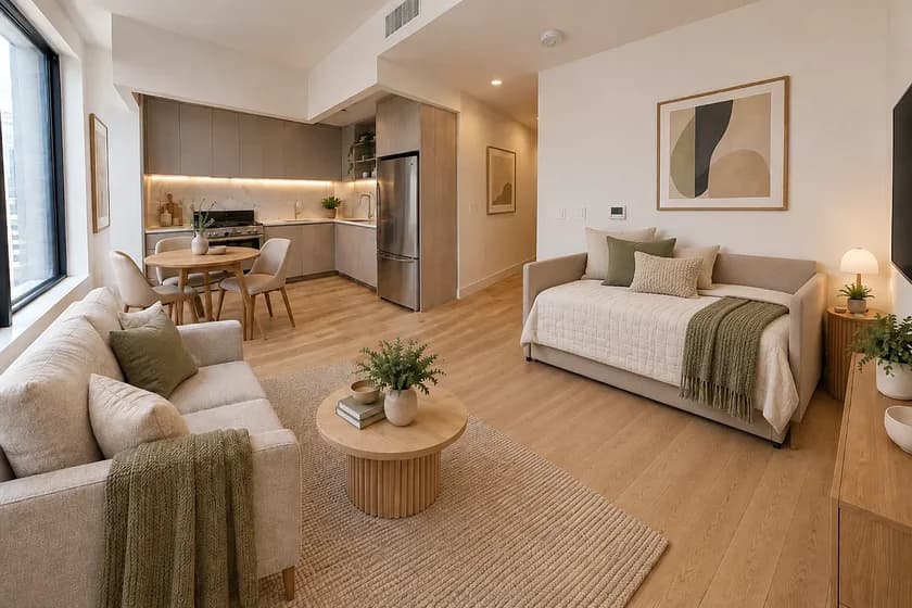 20 Rockwell Place #1331, Brooklyn, NY 11201 apartment_living_room 1