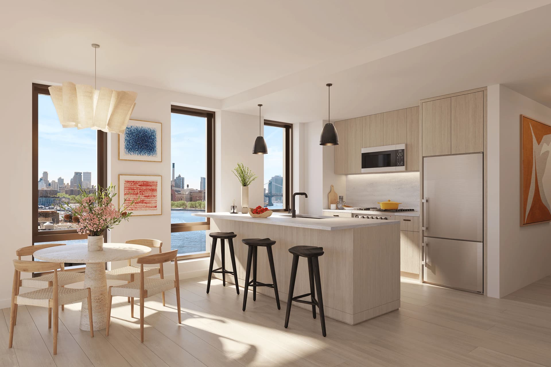 480 Kent Avenue #720, Brooklyn, NY 11249 apartment_kitchen 1
