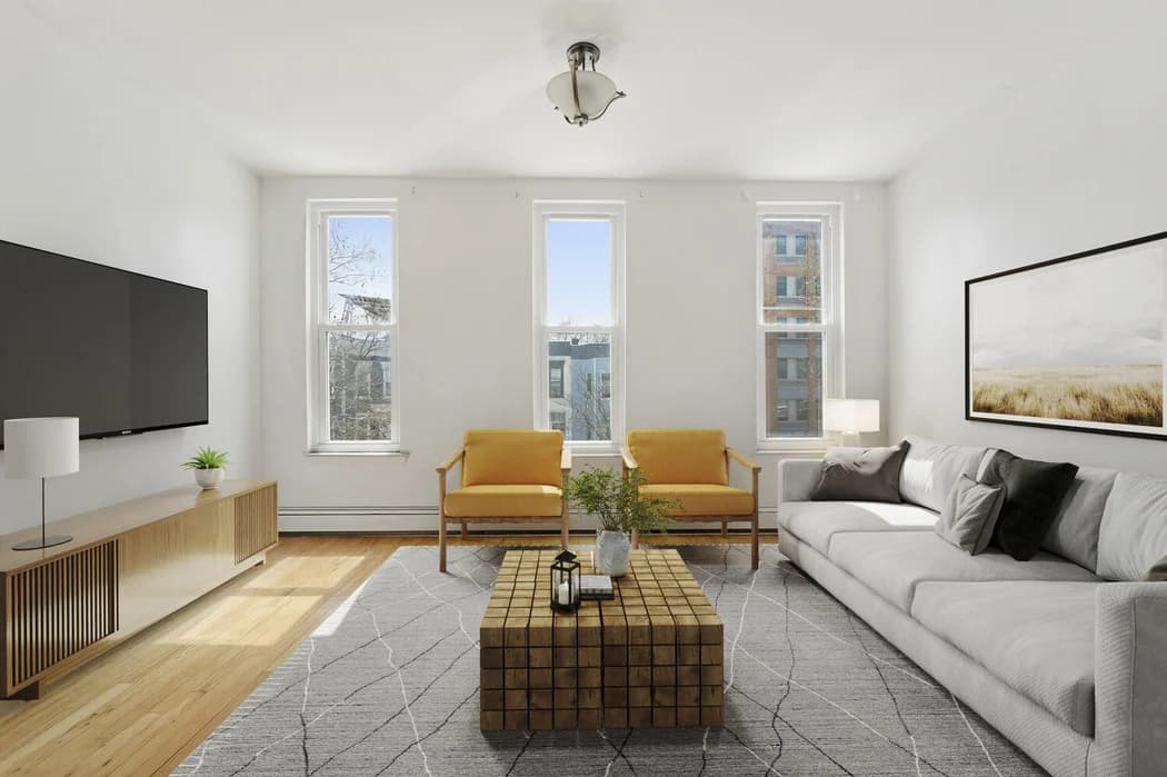 1581 Bergen Street #2, Brooklyn, NY 11213 apartment_living_room 1