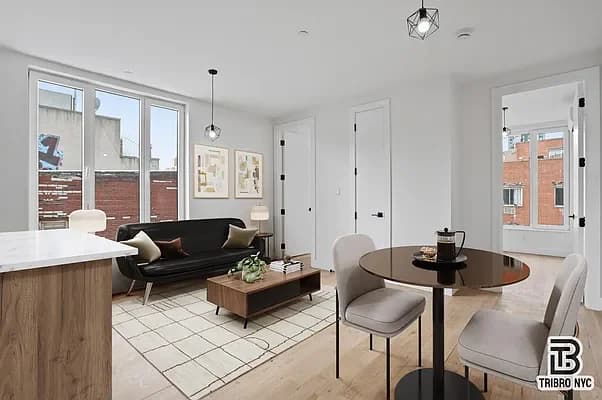 96 Moore Street #3D, Brooklyn, NY 11206 apartment_living_room 1
