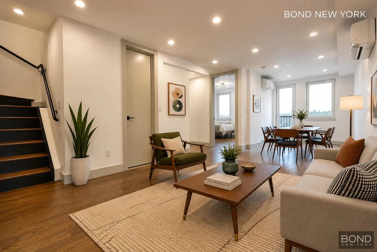 896 New York Avenue #4B, Brooklyn, NY 11226 apartment_living_room 1