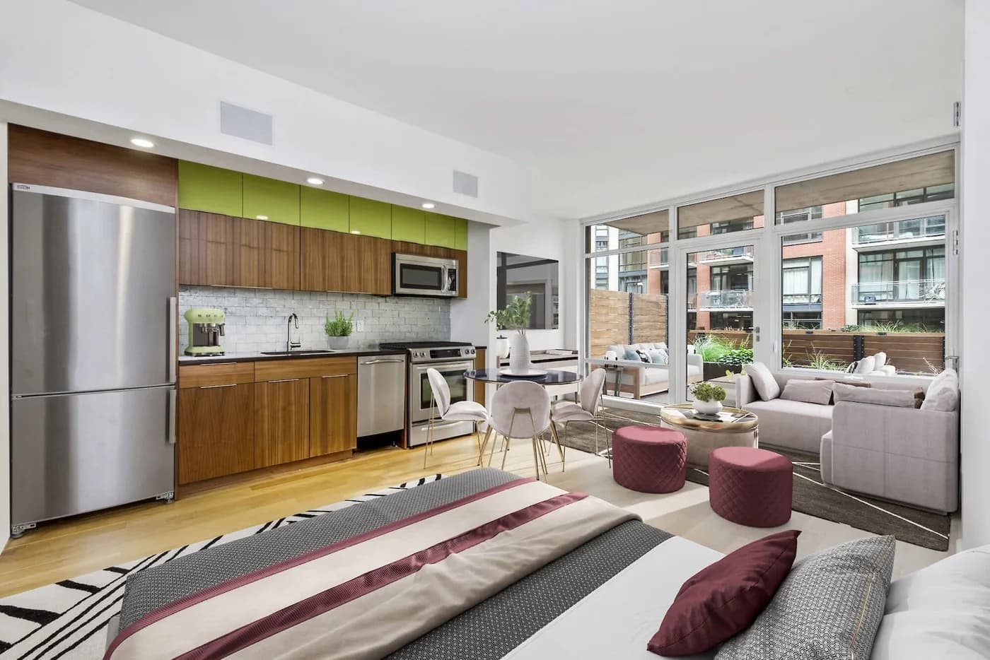 101 Bedford Avenue 101 Bedford Avenue #B-510, Brooklyn, NY 11211 apartment_kitchen 1