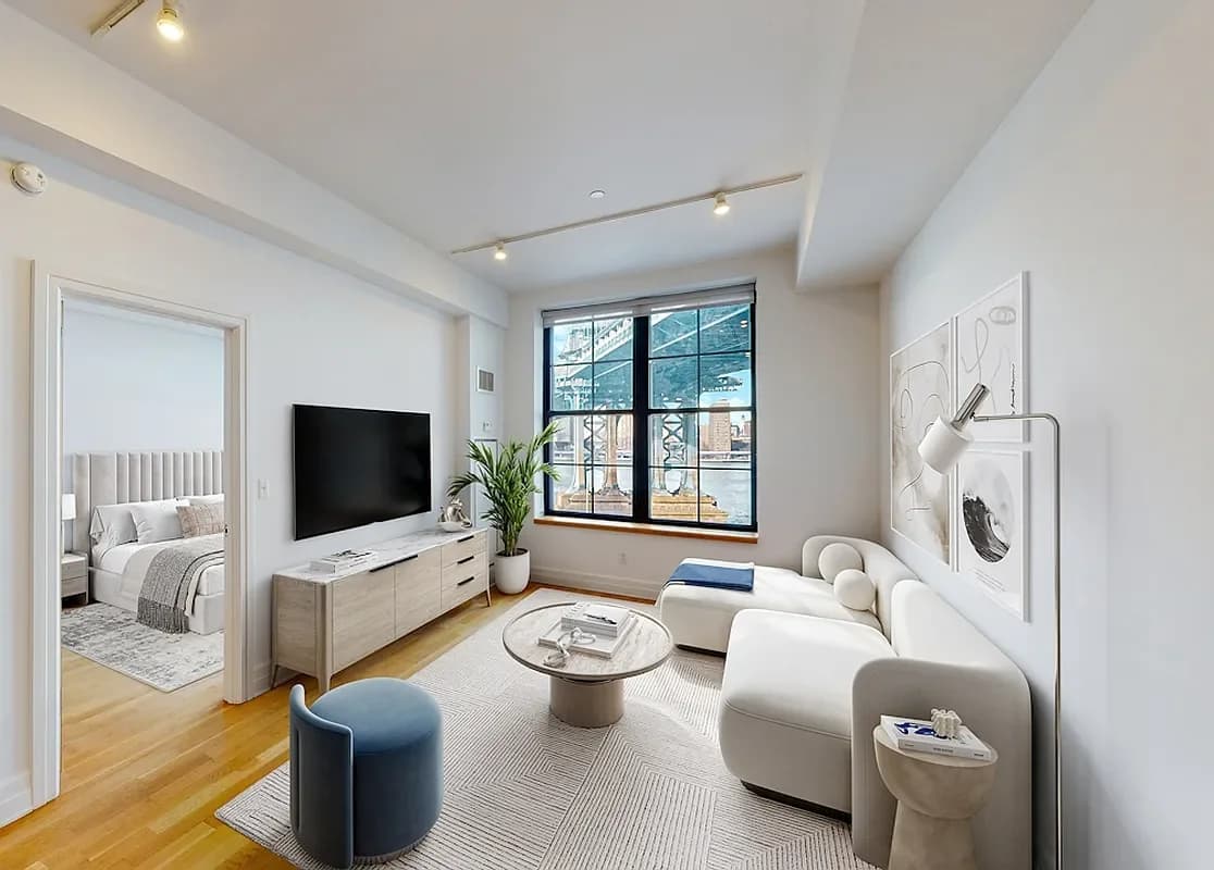 25 Washington Street #6E, Brooklyn, NY 11201 apartment_living_room 1