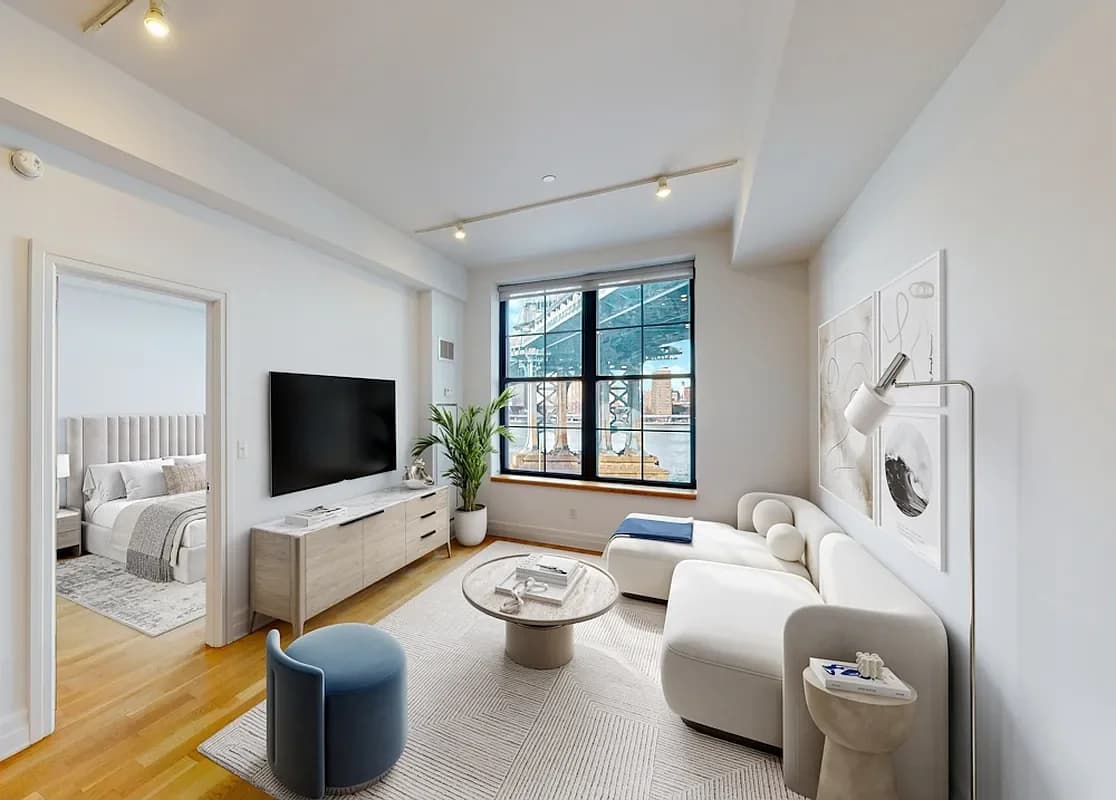 25 Washington Street #7D, Brooklyn, NY 11201 apartment_living_room 1