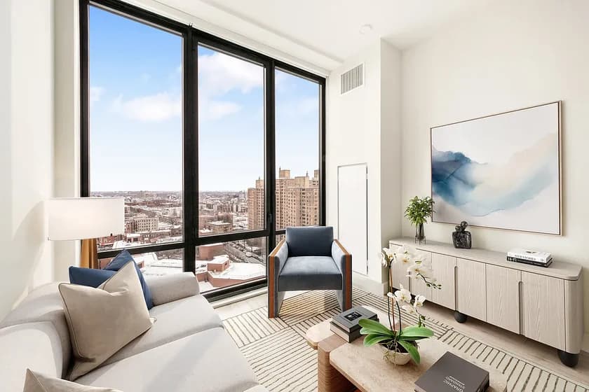 54 Crown Street #PH17, Brooklyn, NY 11225 apartment_living_room 1