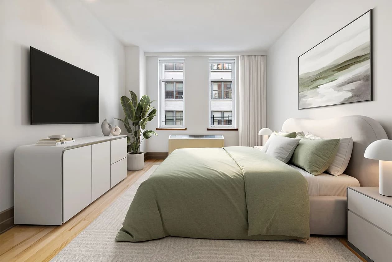 65 Washington St #3A, Brooklyn, NY 11201 apartment_bedroom_room 1