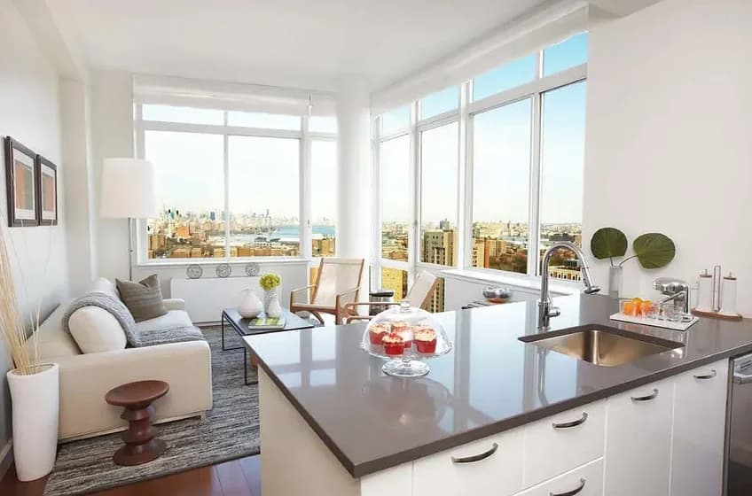 80 Dekalb Avenue #PHD, Brooklyn, NY 11201 apartment_living_room 1